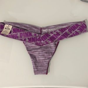 Brand New Thong (pink) Victoria’s Secret size M, never been worn